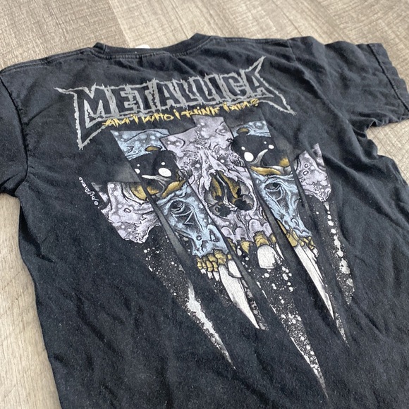 METALLICA am I who I think I am band tee. Womens small youth large rock band tee - Picture 6 of 8